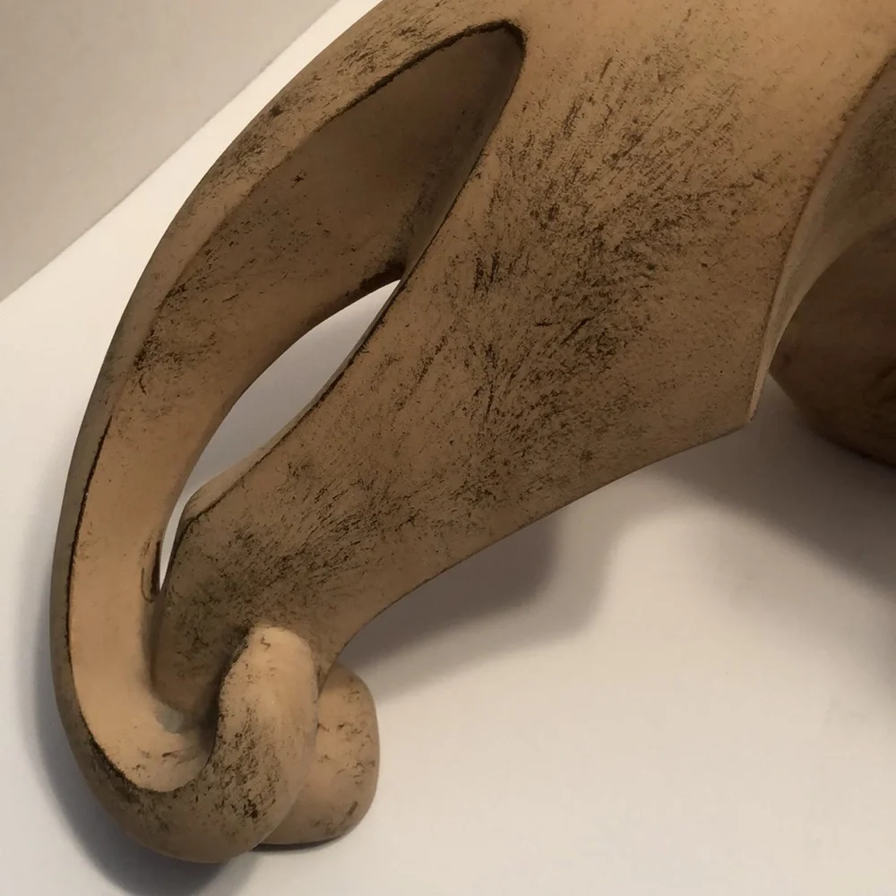 1970’s Art Deco Alexander Danel Austin Productions Ceramic Panther Jaguar signed - Picture 3 of 11